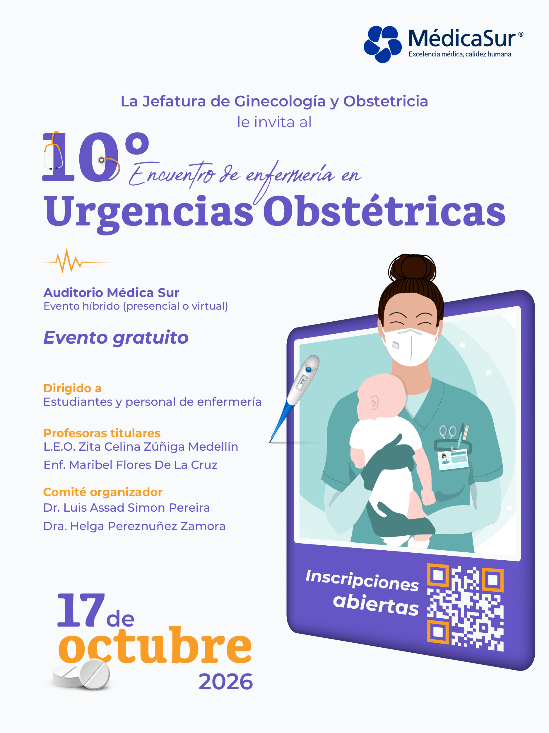 10� Encuentro de Enfermer�a en Urgencias obst�tricas
